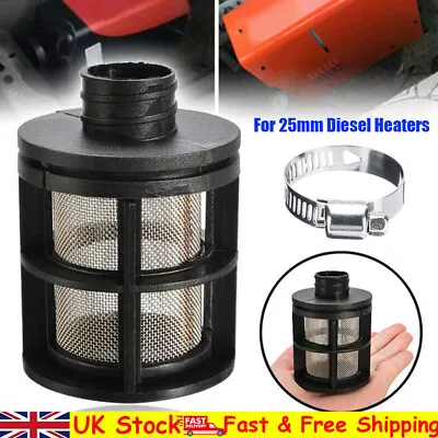 UK 25mm Air Intake Filter Silencer Part For Webasto Eberspacher Diesel Heater • £7.02