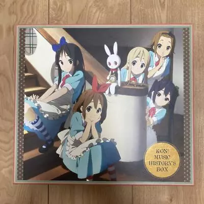 K-ON MUSIC HISTORYS BOX 12 CD Picture Book Booklet Set Anime Music FedEx • $119.45