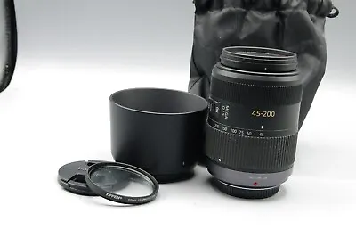 Panasonic Lumix G Vario Mega O.I.S 45-200mm F/4.5-5.6 Aspherical M4/3 Mount Lens • £80