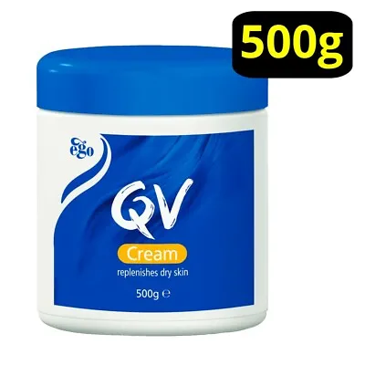 QV Moisturising Cream 500g Tub Replenishes Dry Sensitive Skin Moisturiser Ego • $26.32