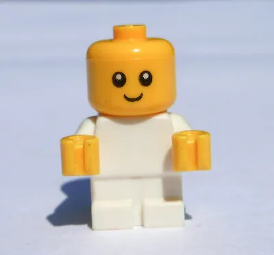 Lego BABY Minifigure (white Body No Neck) 60134 Fun Park 45022 Community 10255 • $28.02