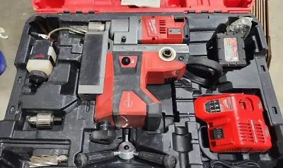 Milwaukee Fuel M18  Cordless 1-1/2  Magnetic Drill Kit (2787-22) AS SHOWN CLEAN • $1299.99