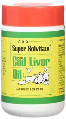 Super Solvitax | Pure Cod Liver Oil For Dogs | Helps Maintain Healthy Skin & 90 • £7.30