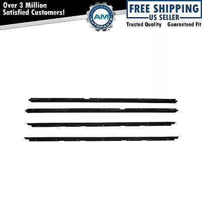 Window Sweeps Felts Seals Kit Set Of 4 For 81-88 Monte Carlo Grand Prix • $114.85