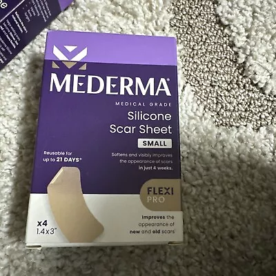 Mederma Daily Use Silicone Small Scar Sheet - 4 Count Exp 2025 • $9