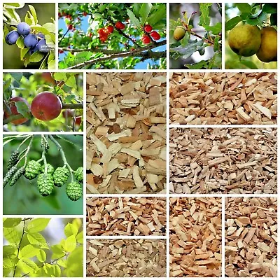 Wood Chips For Smoking BBQ SMOKER WOOD CHIPS -- Best Quality -- Best Price Offer • £6.95
