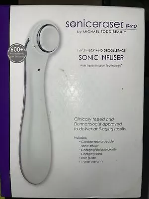 Michael Todd Soniceraser Pro Facial Massager & Sonic Infuser Skincare  • $29.95