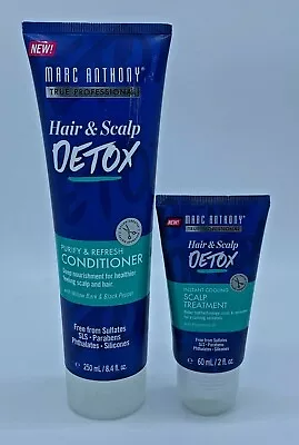 Marc Anthony True Professional Hair & Scalp Detox Scalp Treatment & Conditioner • $23.99
