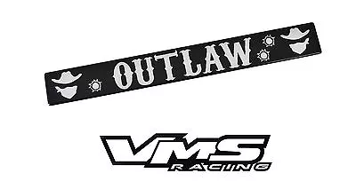 1 Vms Aluminum Outlaw Biker Motorcycle Club Bar Rank Emblem Badge • $16.90