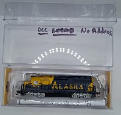 Bachmann N Scale EMD GP40 Alaska RR #3009 DCC Sound Equipped From Factory.  • $259