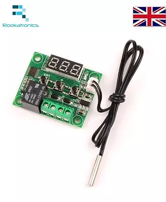 £8.99 • Buy 12V Digital Thermostat Temperature Controller Sensor Relay Switch -50C - +110C