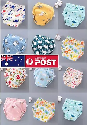 6pcs Toilet Training Pants Kids Baby Boys Girls Toddler Potty Diaper Nappy • $41.80