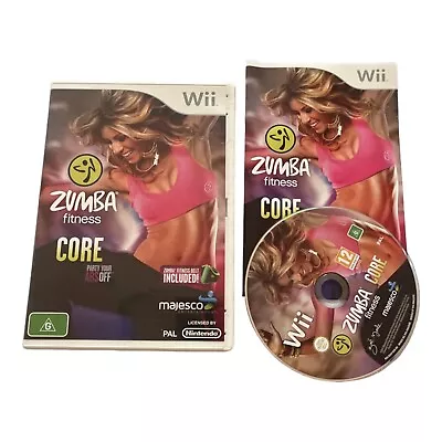 Zumba Fitness Core + Manual - Nintendo Wii - Tested / Working - Free Tracked Pos • $15.98