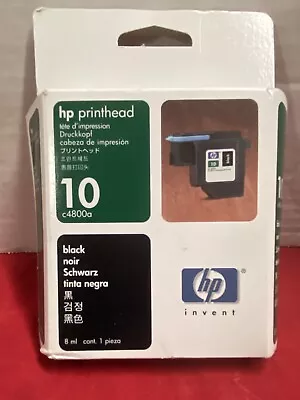 New GENUINE HP 10 BLACK PRINTHEAD C4800a • $59.99