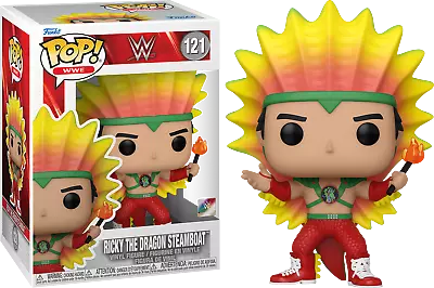 WWE - Ricky “The Dragon” Steamboat #121 Funko Pop Vinyl Figure NEW • $44