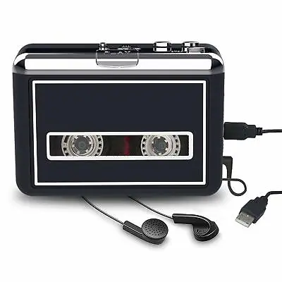 Cassette Player Converter Convert Tapes To Digital MP3 Portable • $24.99
