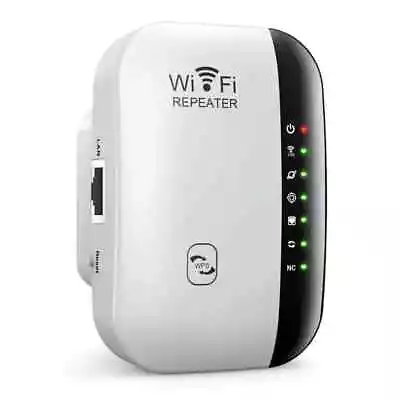 WiFi Signal Booster 300Mbps Extender Range Repeater UK Plug Internet Amplifier • £10