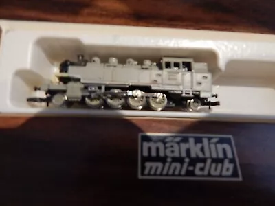 $165 • Buy #88961 Marklin Z Scale 2-8-2 Gray Steam Tank Locomotive W/5 Pole Motor, READ