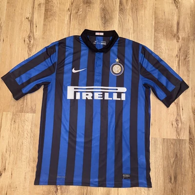 £47.95 • Buy Nike Inter Milan Home Shirt 2011/12 Large Mens 419985-010 Genuine Shirt 9/10