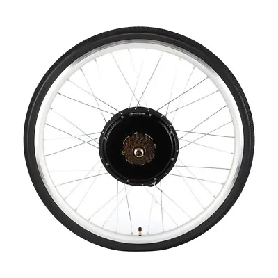 48V 28'' EBike Rear Wheel 1000W Electric Bicycle Hub Motor Conversion W/ LCD Kit • $203.30