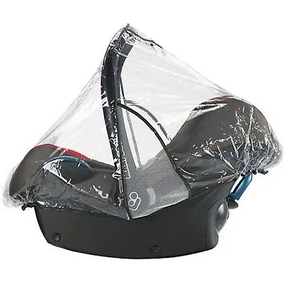 Universal Car Seat Raincover With Ventilation Fits Maxi-cosi Chicco Britax & All • £9.99