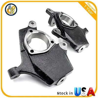 2  Drop Lowering Spindles For 07-16 Chevy Silverado GMC Sierra 1500 2WD 4WD AWD • $126.62