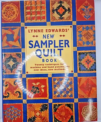 New Sampler Quilt Book By Lynne Edwards (Hardcover 2000) • £2