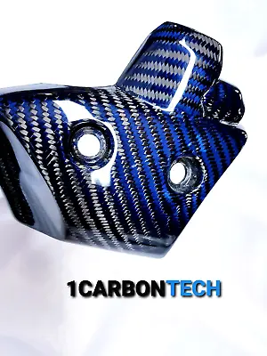 Blue Carbon Fiber Water Trim Cover 09-2010-2011-2012-2013-2014 Yamaha Yzf R1 • $99