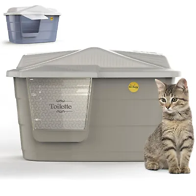 CAT CENTRE Large Cat Hooded Litter Tray Box Or Cat House Covered Toilet Pan Loo • £22.06