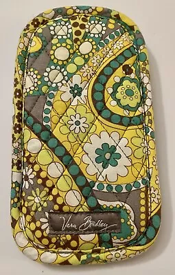 Vera Bradley Lemon Parfait Eyeglass Case Sunglasses Holder • $9.99