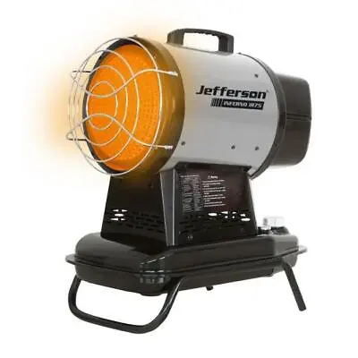 Jefferson IR 75 Infrared Space Heater Workshop Garage Warehouse Oil 3 Point Pin • £580.79