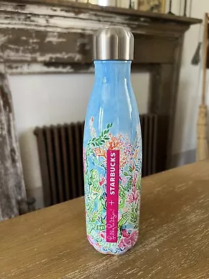 Starbucks S’well Lilly Pulitzer  Sirens Calling Mermaid Swell Bottle 17 Oz • $15