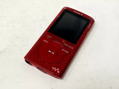 Sony Walkman NWZ-E374 Red 8 GB MP3 Player - PARTS ONLY • $20