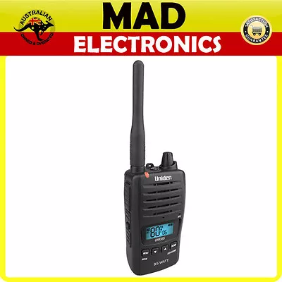 $199.95 • Buy UNIDEN UH835S 80 Channels 3.5 Watt UHF CB Handheld Radio Brand NEW!