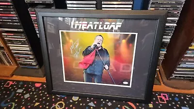 Signed Meatloaf Photo Framed With JSA COA • £240.94