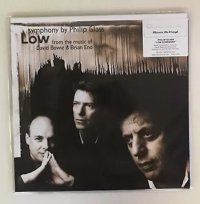 12   LP Vinyl Philip Glass Low Symphony Nr.1 David Bowie Brian Eno - SM120 • $91.76