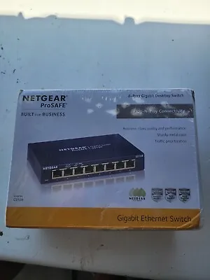 NETGEAR Prosafe GS108-400NAS 8-Port Gigabit Switch • $49