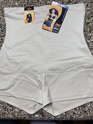 Maidenform Flexees Women's Firm High Waist Boyshort #F82107 Beige Size XXL NWT • $12.94