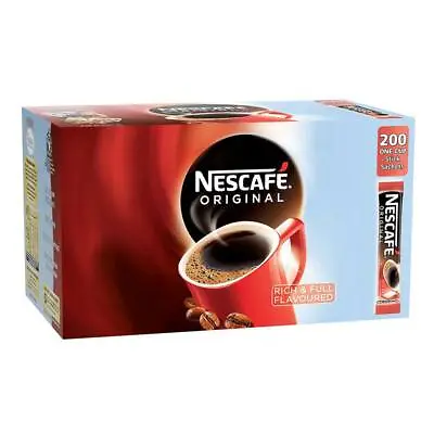 Nescafe Original Instant 1 Cup Coffee Sachets Sticks 10 25 50 100 • £2.99