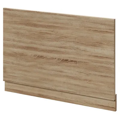 Bordalino Oak MDF 800mm End Bath Panel With Plinth • £67.90