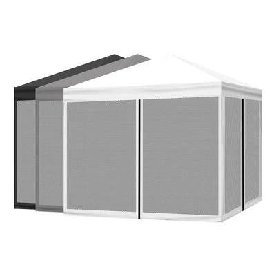 $139.99 • Buy Mountview Gazebo Pop Up Marquee Outdoor Canopy 3x3m Wedding Tent Mesh Side Wall
