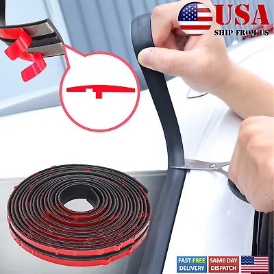 2M/6.5FT Rubber Seal Weather Strip Trim Car Front Rear Windshield Sunroof Edge • $7.99
