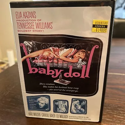 Baby Doll DVD Tennessee Williams Boldest Story! Karl Malden. • $7.98