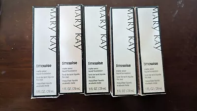 Mary Kay TimeWise MATTE WEAR Liquid Foundation Choose Your Color New In Box • $13.99