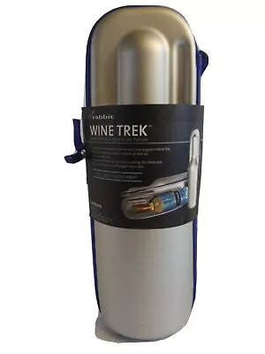  Metrokane Rabbit Wine Trek Portable Wine Bottle Cooler New Open Package • $18.95