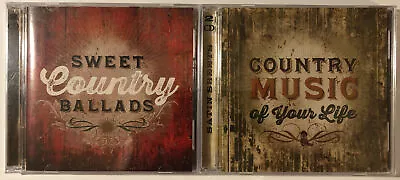 NEW  SWEET COUNTRY BALLADS & Satin Sheets Music Of Your Life CD Set Time 4 Discs • $19.99