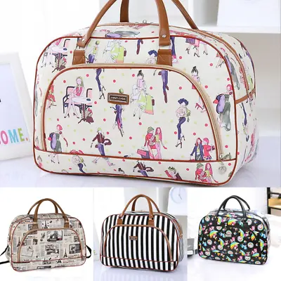 Lady Overnight Travel Weekend Hand Luggage Maternity Hospital Bag Large Handbag • £17.62