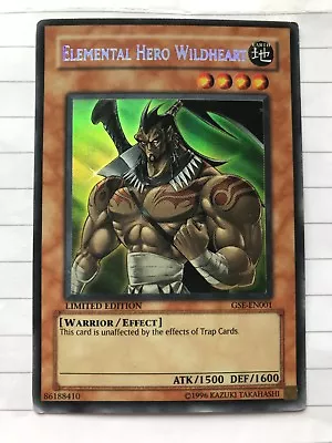 £8.20 • Buy Elemental Hero Wildheart Ultra Rare Limited Edition
