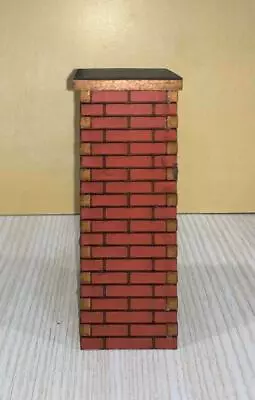 1:12 Scale Miniature Dollhouse Alessio Large Brick Fence Column - 170lg • $10