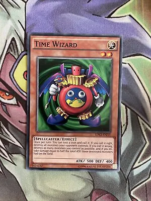 LDK2-ENJ15 Time Wizard Common Unlimited Edition NM Yugioh Card • £2.40